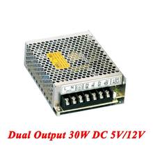 D-30A Dual Output Switching Power Supply 30W 5V/12V,Ac Dc Converter For Led Strip Light,110V/220V Transformer To DC,led Driver 2024 - buy cheap