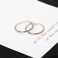 Yun ruo anel de dedo para mulheres e homens, joias de casamento em aço inoxidável 316l, alta qualidade de polido e não desbota 2024 - compre barato
