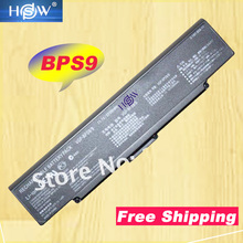 HSW NO CD Laptop Battery For Sony for Vaio VGN NR AR CR BPS9A B VGP BPS10 BPS9 2024 - buy cheap