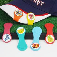 Perfeclan Golf Hat Clip Ball Marker Magnetic Hat Cap Clamps Player Removable Ball Mark Easy to Carry 2024 - buy cheap