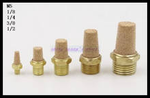 10Pcs/Lot 1/8" BSPT Pneumatic Filter Silencer Sintered Bronze Brand New 2024 - buy cheap