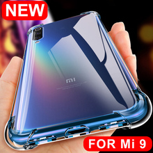 Soft clear Case For Xiaomi Mi 9 SE case Protective back cover Transparent Shockproof Silicone TPU Soft Shell For Xiaomi Mi9 SE 2024 - buy cheap