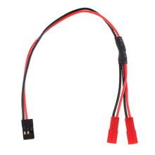JR 1 штекер к JST 2 гнездовой Y-образный штекер разветвитель кабеля для моделей RC DIY детали 9'' 2024 - купить недорого