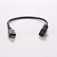 Для MP3 сотового телефона Micro USB Male to Micro USB Female M/F адаптер Micro USB Male to Female Дата-кабель для зарядки 2024 - купить недорого