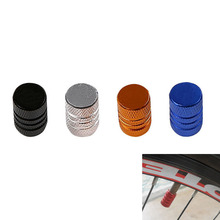 2 pcs Aluminum Alloy Car Wheel Tyre Caps Universal Automobiles Metal Valve Cap Auto Tire Valve Stem Dust Covers Car Accessories 2024 - buy cheap