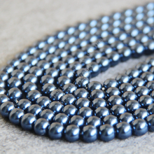 T8319 8mm Dark Blue Glass pearl loose beads!Fit For Making Bracelet&Necklace DIY Jewelry Fashion beautiful beads wholesale 2024 - buy cheap