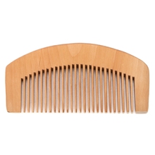 Peach Wood Comb Fine Tooth Head Massage Hair Care Beard Mustache Anti-static 2024 - buy cheap