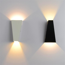 10W Outdoor Waterproof LED Wall Sconce Modern Iron Wall Lamp LED Bedroom Bedside Lamp Wall Lamp Stair Aisle Light AC85-265V 2024 - buy cheap