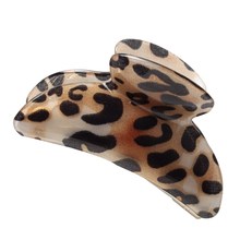 Big Size Animal Leopard Print Hair Claws Acrylic Hairpins Hair Female For Women Snake Hair Clip Gold Clip Hair Accessories 2024 - buy cheap