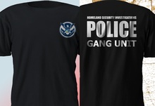 Nova segurança nacional unidade de gangues polícia militar swat camiseta mais novo 2019 homens moda imprimir estilo verão camiseta 2024 - compre barato
