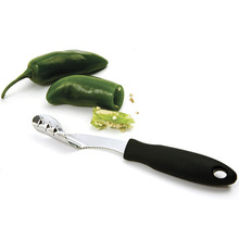 8 ''инструмент для барбекю из нержавеющей стали для Чили, перец, Corer Jalapeno, нож для перца, кухонные инструменты, аксессуары для барбекю, barbacoa 2024 - купить недорого
