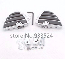 Motorcycle Serrated Foot Pegs Rest For Harley  Dyna Electra Glide	Fatboy Road King Softail Touring Custom 2024 - buy cheap