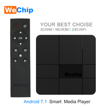 Wechip V8 Smart Android 7.1 TV BOX Amlogic S905W 2GB 16GB 2.4G Wifi 4K*30FPS Media Player Google Player YouTube Set Top Box 2024 - buy cheap