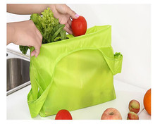 Hot Sale Small  Bag Grocery Polyester Fiber Portable Fashion Tote Reusable Folding Shopping Travel Bag 2024 - buy cheap