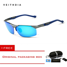 Veithdia Sunglasses Aluminum Magnesium Polarized Men Coating Mirror Driving Sun Glasses oculos Male Eyewear Accessories shades 2024 - buy cheap