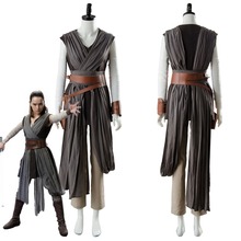 Star Cosplay Wa The Last Jedi Rey Cosplay Costume Outfit Adult Women Rey Cosplay Full Sets Ver.2 Halloween Cosplay Costumes 2024 - buy cheap