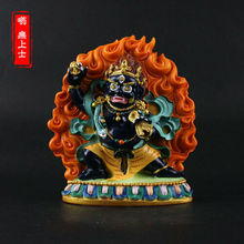 Resina de pintura manual do budismo do tibet, requintado, estátua vajrapani bodisatva 2024 - compre barato