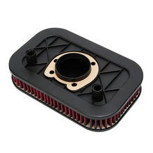 Motorcycle Air Filter Cleaner Elemento Para Harley Sportster XL883 XL1200 Quarenta E Oito Personalizado Super Baixo 04-13 11 2024 - compre barato