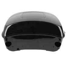 Caixa traseira do porta-malas com 13 polegadas, para modelos de harley touring, rei da estrada, electra, street glide 2014-2020 2024 - compre barato