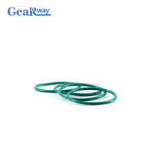Gearway-junta de sellado de anillo redondo CS de 1mm, sello de junta de sellado verde FKM, 13/13, 5/14/14, 5/28/29/30mm de caucho de flúor OD 2024 - compra barato
