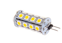 Светодиодная лампа-кукуруза HRSOD 10X G4 6 Вт 30x5050SMD 480LM 2500-3500K с теплым белым и холодным белым светом (12 В), новинка 2024 - купить недорого