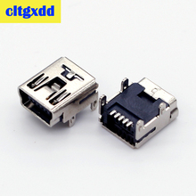cltgxdd Mini USB Type B SMD Female Socket V3 5-Pin charging Connector socket USB port for MP3/MP4/GPS/radio/Electric toy 2024 - buy cheap