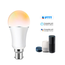 WIFI inteligente bombilla LED RGB + C + W bombilla de luz regulable teléfono Control remoto Compatible con Alexa Google HomeVoice Control de bombilla de luz 2024 - compra barato