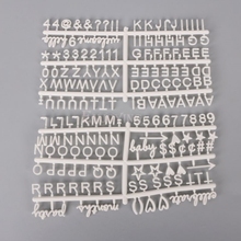 Caracteres para placa de carta de feltro usado como clipes de foto para placa de carta mutável 2024 - compre barato
