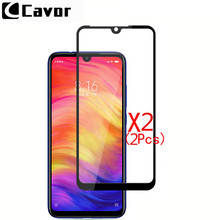 2Pcs 9H Tempered Glass For Xiaomi Redmi Note 7 Pro Case Full Cover Glass Mobile Phone Accessory Screen Protector Film For Redmi7 2024 - buy cheap