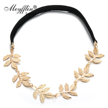 Retro Vintage Alloy Leaf Leaves Grecian Garland Forehead Head Hair Band Headband Gold Olive Branch Accessory 2024 - buy cheap