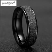 Anel feito à mão para homens e mulheres, anel de noivado feito de aço inoxidável, preto, rosa, dourado, azul, joias femininas r101 2024 - compre barato