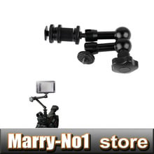 7 inch 1/4 Adjustable Friction Articulating Magic Arm+Clamp for DSLR Rig LCD Monitor LED Light Stabilizer Go pro Cell phone 2024 - buy cheap