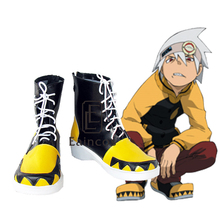 Anime Soul Eater Souleater Short Boots Cosplay Party Shoes Custom Made 2024 - buy cheap