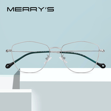 Merrymen s masculino/feminino moda trending óculos quadro unisex miopia prescrição óculos de olho óptico s2026 2024 - compre barato