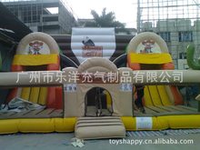 NEW Inflatable castle, children's paradise toys, inflatable toys, inflatable slides bouncy castles supplier 2024 - buy cheap