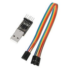 USB 2.0 para TTL UART Módulo CP2102 1 Pcs 6Pin Conversor Serial STC Substituir FT232 Módulo Adaptador 3.3 V/ 5 V Power + Cabo 2024 - compre barato