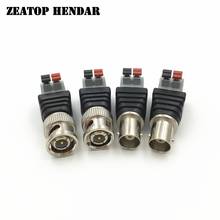 8Pcs BNC Terminal Jack BNC Male / Female UTP Video Balun Connector AV Cable Adapter Socket Pressed Connected for CCTV 2024 - buy cheap