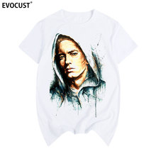 Eminem One Shot Tupac 2pac Shakur Hip Hop Makaveli rapper Snoop Dogg Biggie Smalls J Cole jay-z Savage T-shirts  Men T shirt 2024 - buy cheap