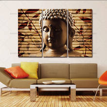 Холст картины на стене, в искусстве Бесплатная доставка Будда искусство Будды пейзаж холст живописи современной гостиной декоративный 2024 - купить недорого