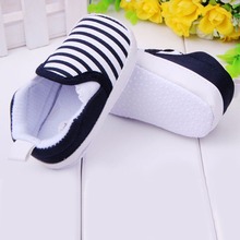 Baby First Walker autumn Naval stripe Baby Boys soft Shoes Infant Slip-On First Walkers Toddler Striped Canvas Sneaker DS19 2024 - buy cheap