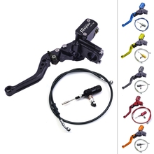 Motorcycle Master Cylinder Lever Hydraulic Clutch Oil Hose Line Pipe Rear Foot Brake Pull RodAtv Dirt Pit Bike Tubing Braid Stee 2024 - buy cheap