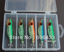 5PCS Fishing Wood Shrimp lure Crank Baits Hook 10cm/10g 2024 - buy cheap