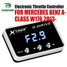 Controlador eletrônico de acelerador de carros, potente e acelerador de acelerador de corrida para mercedes benz drive w176 2013, peças acessórias de modificação 2024 - compre barato