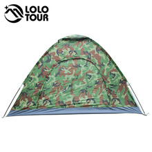 Outdoor 4 Person Camouflage Camping Tent Beach Tourist Fishing Trekking Tenda Pergola Tarp Barraca Awning Ultralight Tente 2024 - buy cheap