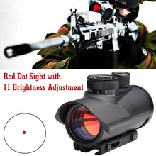 Tactical Hunting Holographic 1 x 30mm Red Dot Sight Scope 11mm & 20mm Weaver Rail Mount HT5-0040 2024 - buy cheap