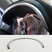 Для Mazda Cx-5 Cx5 2012 2013 2014 2015 2016 хромированная внутренняя панель приборной панели обшивка ободка полоса молдинг украшение 2024 - купить недорого
