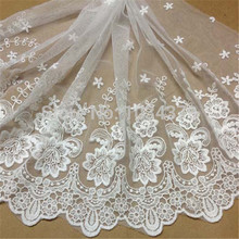 3Yards Ivory 60cm Width Water Soluble Lace Embroidery Lace Trim DIY Accessory 2024 - buy cheap