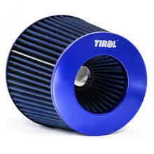 TIROL P3 Round Tapered Universal Auto Cold Car Air Intakes 3" 76-88-101mm Motorcycle Air Filters Blue T10176 Free Shipping 2024 - buy cheap