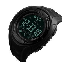 SKMEI-reloj inteligente zk30 para hombre, cronógrafo electrónico con pantalla LCD, podómetro, Bluetooth, resistente al agua, nuevo 2024 - compra barato
