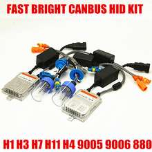 55W Xenon HID Canbus Error Canceller H1 H7 H11 9006 H3 9005 HB3 HB4 Car Headlight Fog Light with Digital error free Ballast 2024 - buy cheap